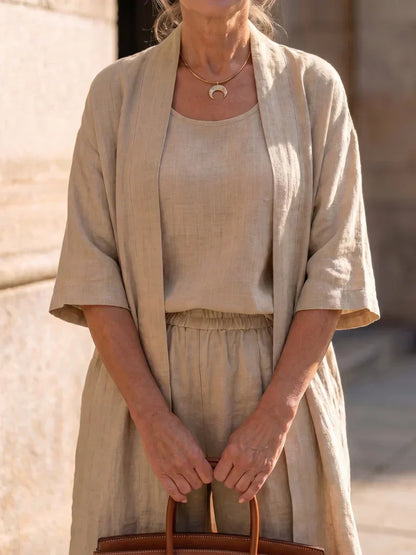 Faustine | Women's Linen Co ord Set