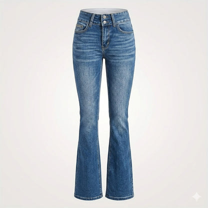 Renvara | High Waist Flare Jeans