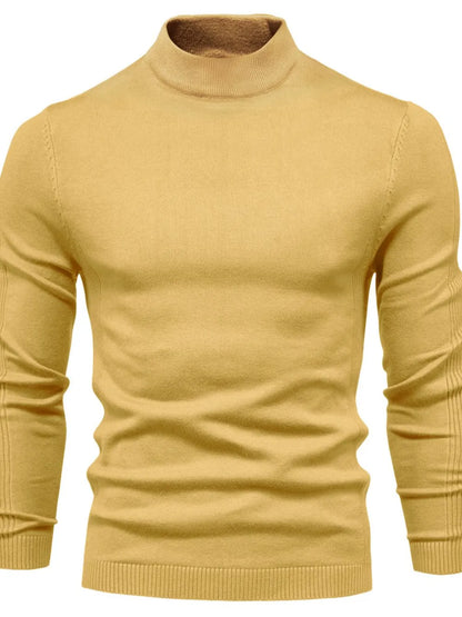 Rowan | Men's Mock Neck Knit Sweater