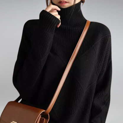Vivara | Cashmere Turtleneck Sweater