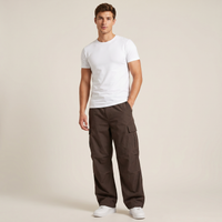 Lorvane | Wide Leg Cargo Pants Relaxed Fit