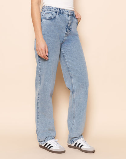 Marcella | Straight Leg Cotton Jeans