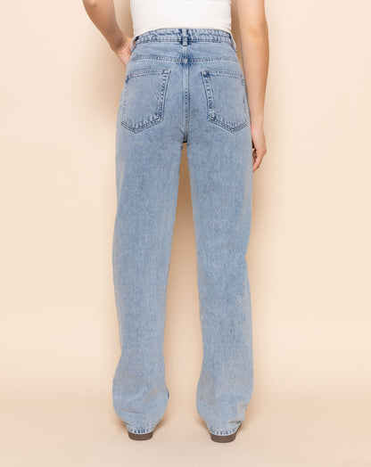 Marcella | Straight Leg Cotton Jeans