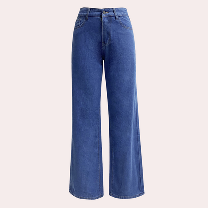 Jeannine | High-Rise Straight Leg Jeans