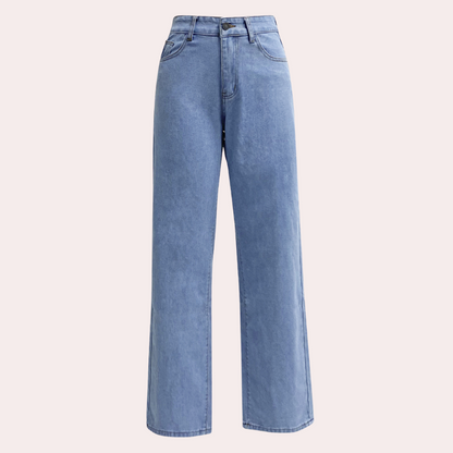 Jeannine | High-Rise Straight Leg Jeans
