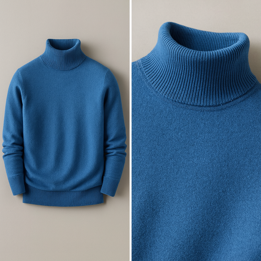 Arvello | Tailored Turtleneck Knit Sweater