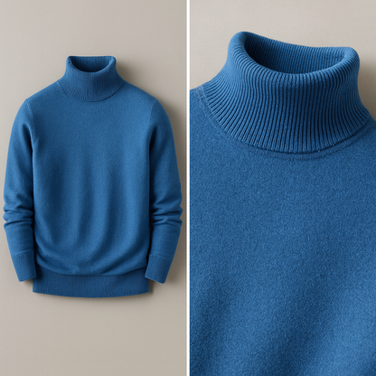 Arvello | Tailored Turtleneck Knit Sweater