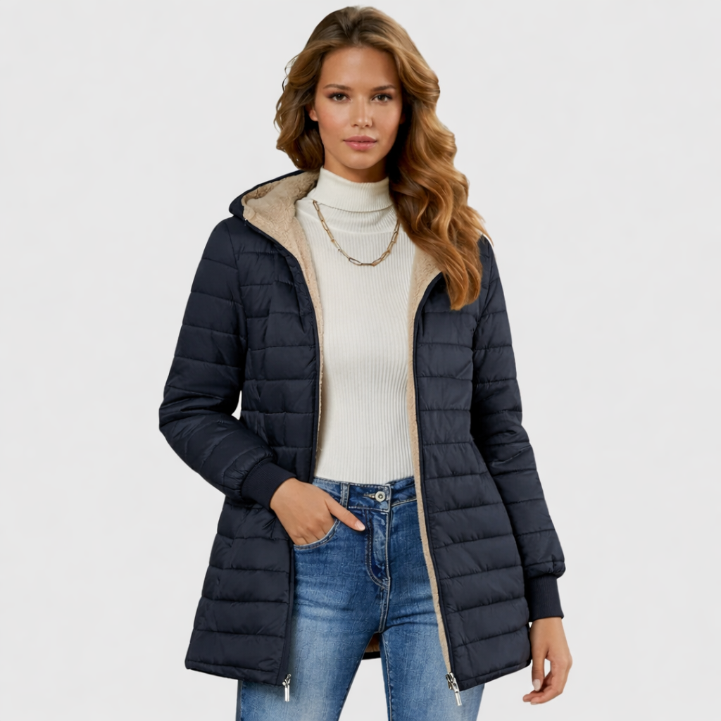 Monique | Sherpa Lined Winter Coat