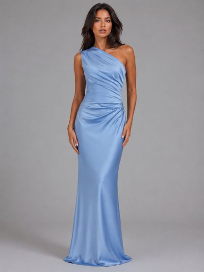 Estelle | Women's One Shoulder Maxi Gown