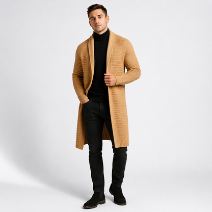Cavaro | Knit Cardigan Stand Collar Zip