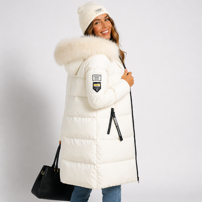 Heliora | Long Hooded Winter Parka Insulated