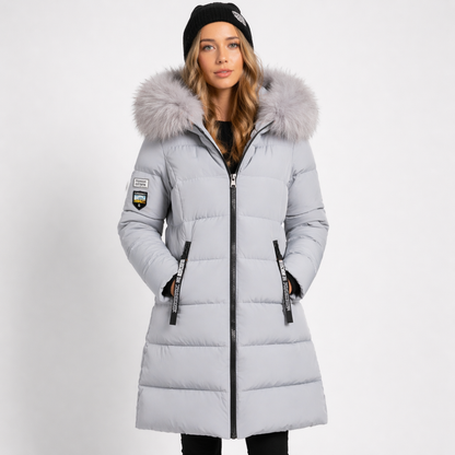 Heliora | Long Hooded Winter Parka Insulated