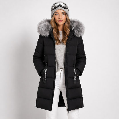 Heliora | Long Hooded Winter Parka Insulated