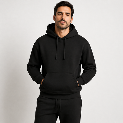 Lanceo | Classic Pullover Hoodie Regular Fit