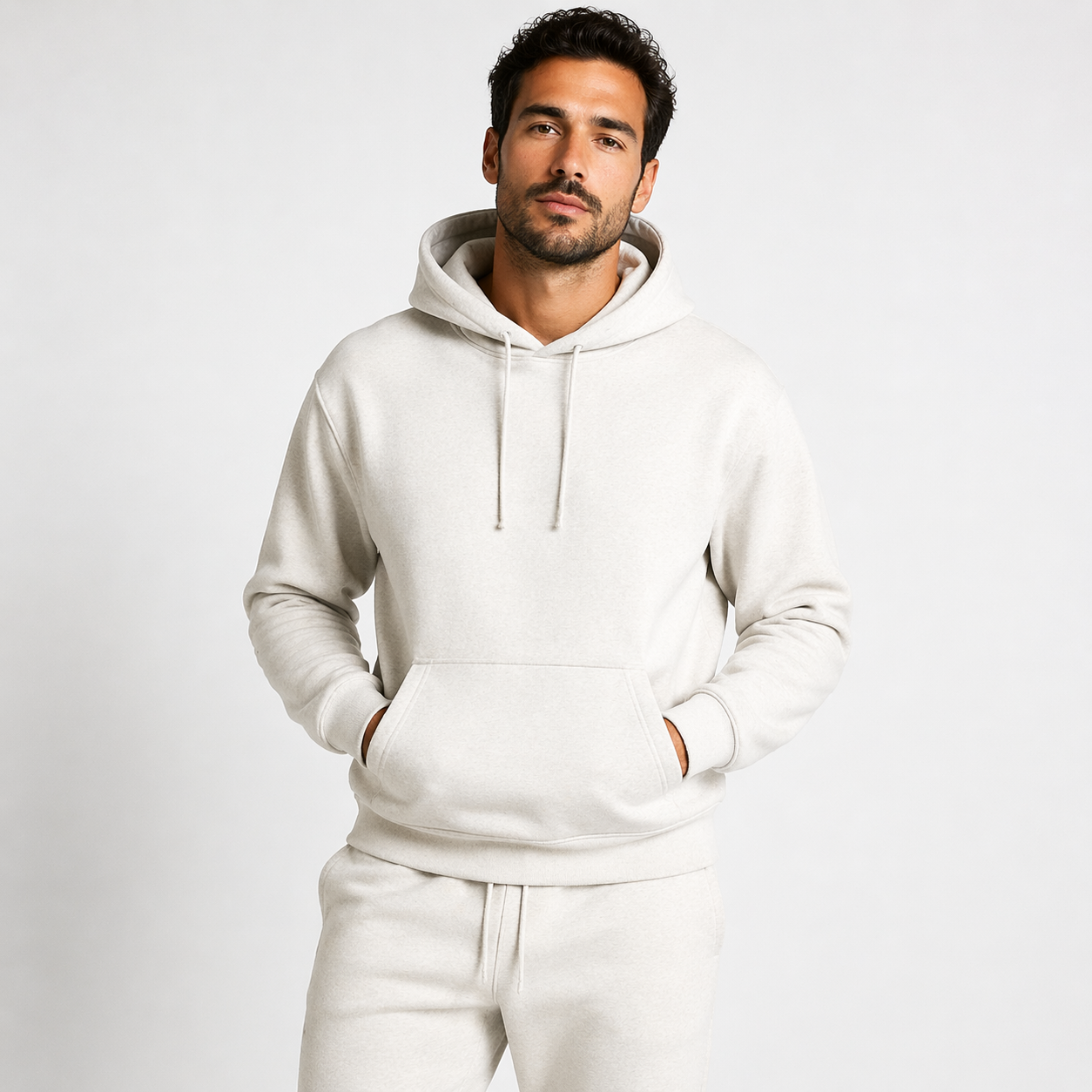 Lanceo | Classic Pullover Hoodie Regular Fit