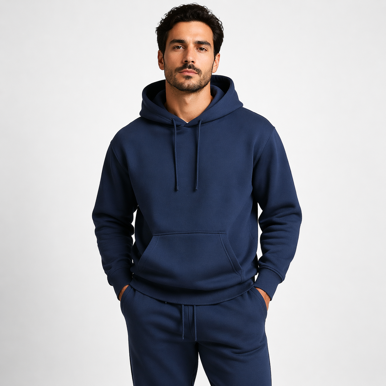 Lanceo | Classic Pullover Hoodie Regular Fit