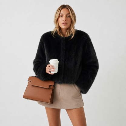 Bianca | Oversized Faux Fur Jacket