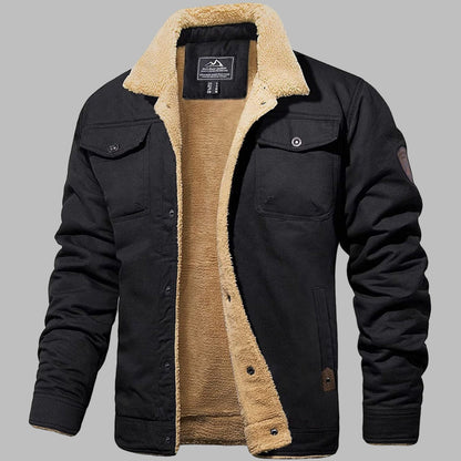 Viktor | Fleece Lined Vintage Bomber Jacket