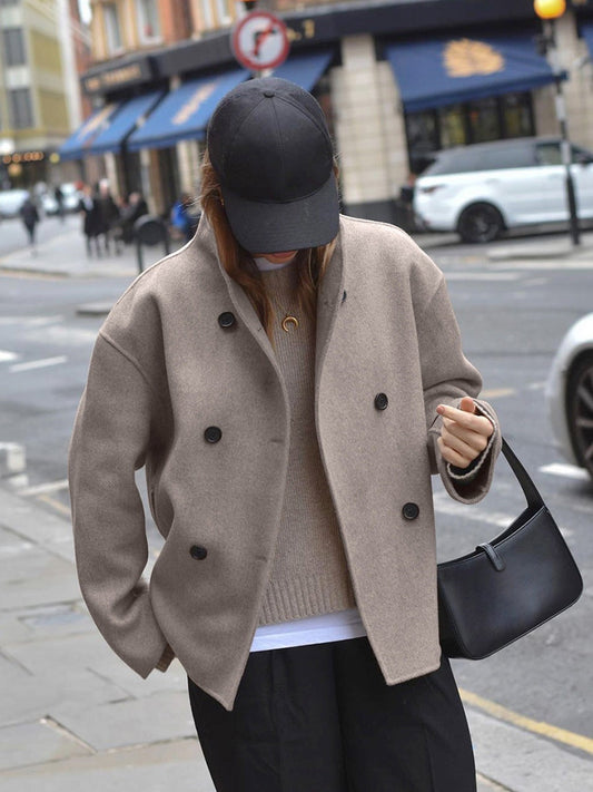 Avessia | Double-Breasted Pea Coat