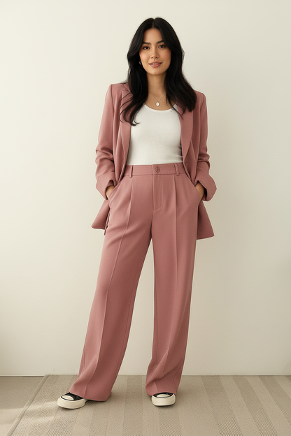Josette | Double-Breasted Blazer & Trouser Set