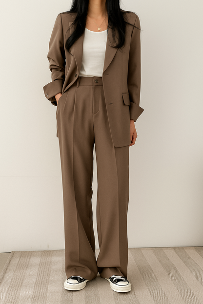 Josette | Double-Breasted Blazer & Trouser Set