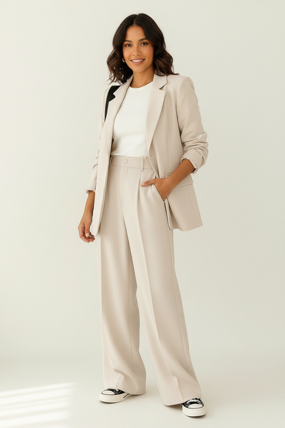 Josette | Double-Breasted Blazer & Trouser Set