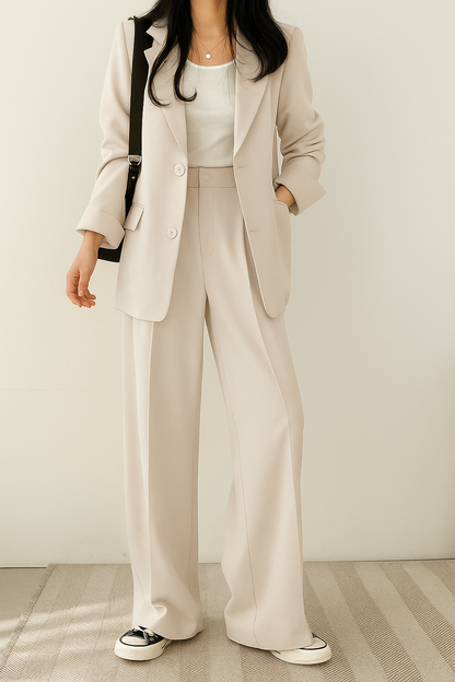 Josette | Double-Breasted Blazer & Trouser Set
