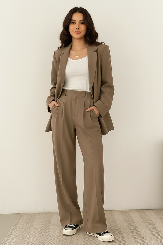 Josette | Double-Breasted Blazer & Trouser Set