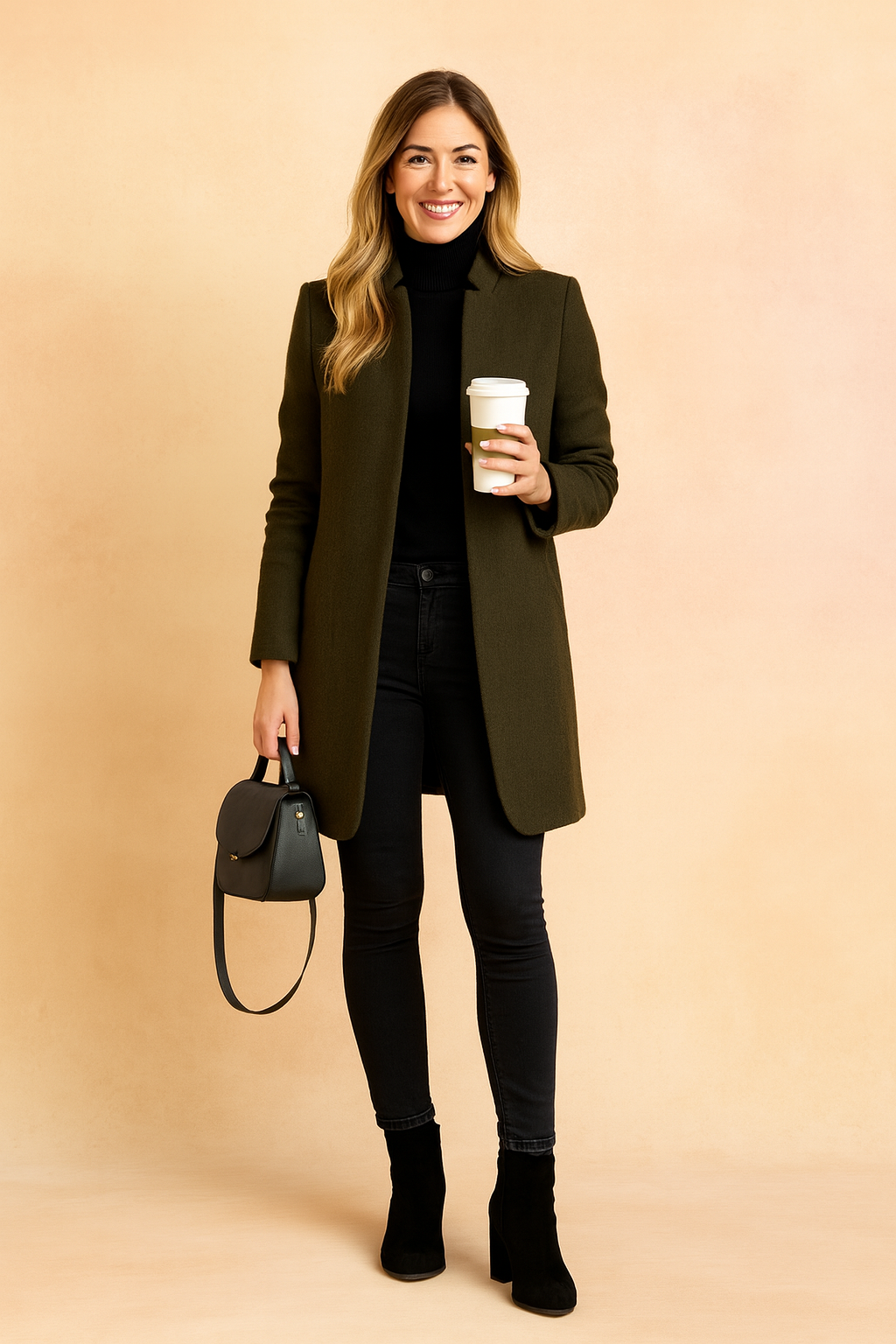 Soraya | Straight Cut Elegant Coat