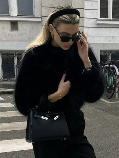 Bianca | Oversized Faux Fur Jacket