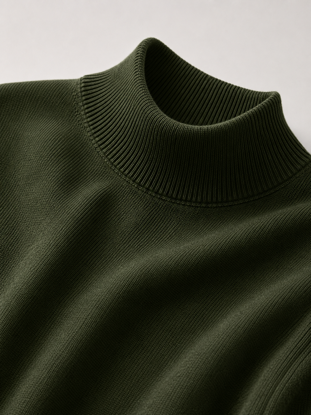 Henri | Slim Fit Mock Neck Knit Sweater