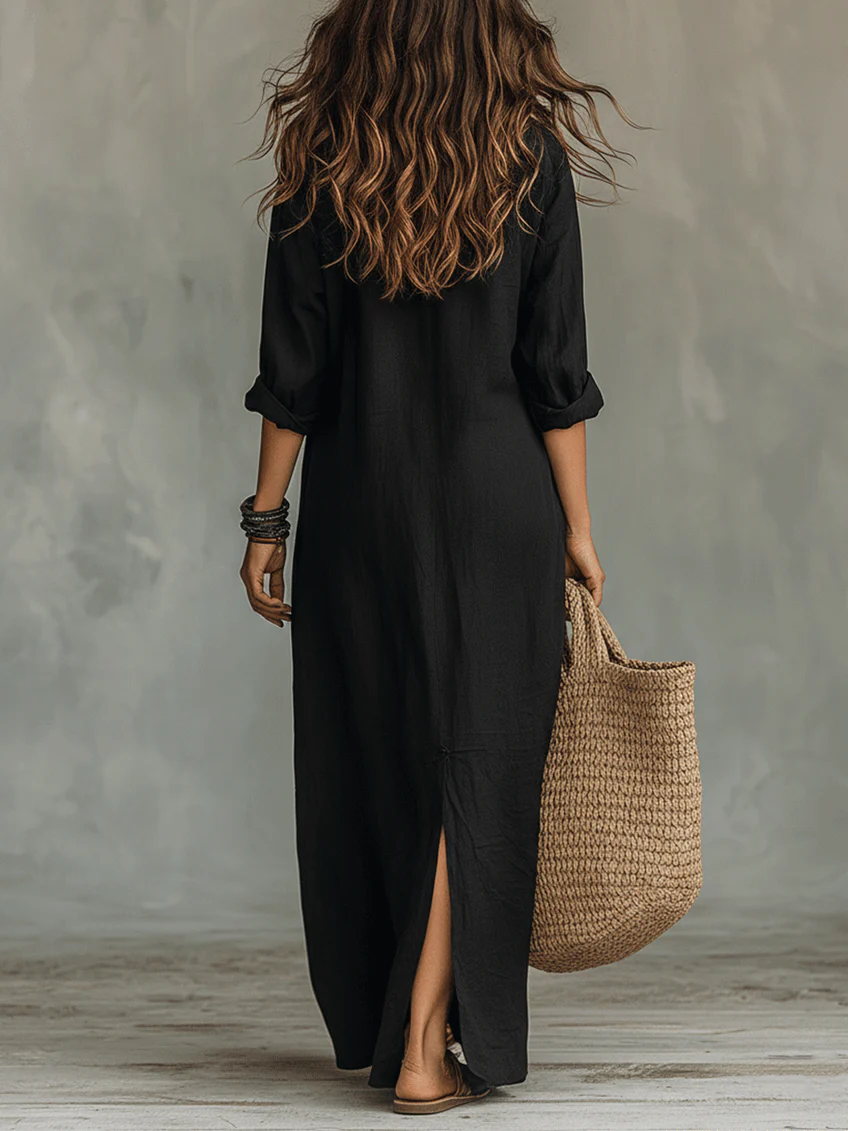 Anais | Elegant Floor Length Maxi Dress