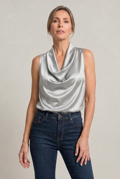 Noemie | Women's Cowl Neck Cami Top