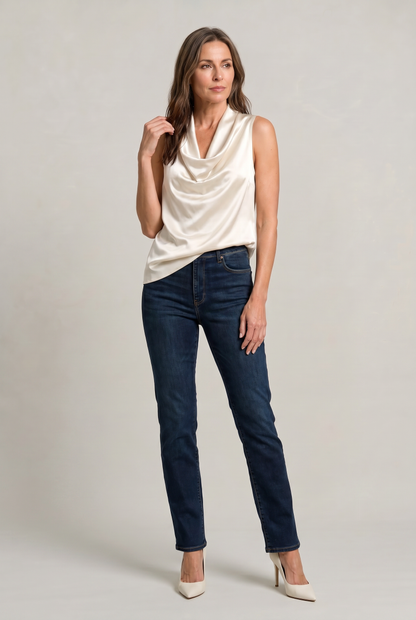 Noemie | Women's Cowl Neck Cami Top