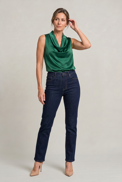 Noemie | Women's Cowl Neck Cami Top