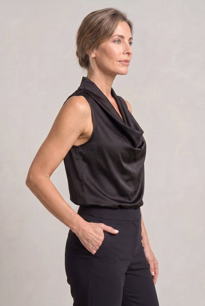 Noemie | Women's Cowl Neck Cami Top