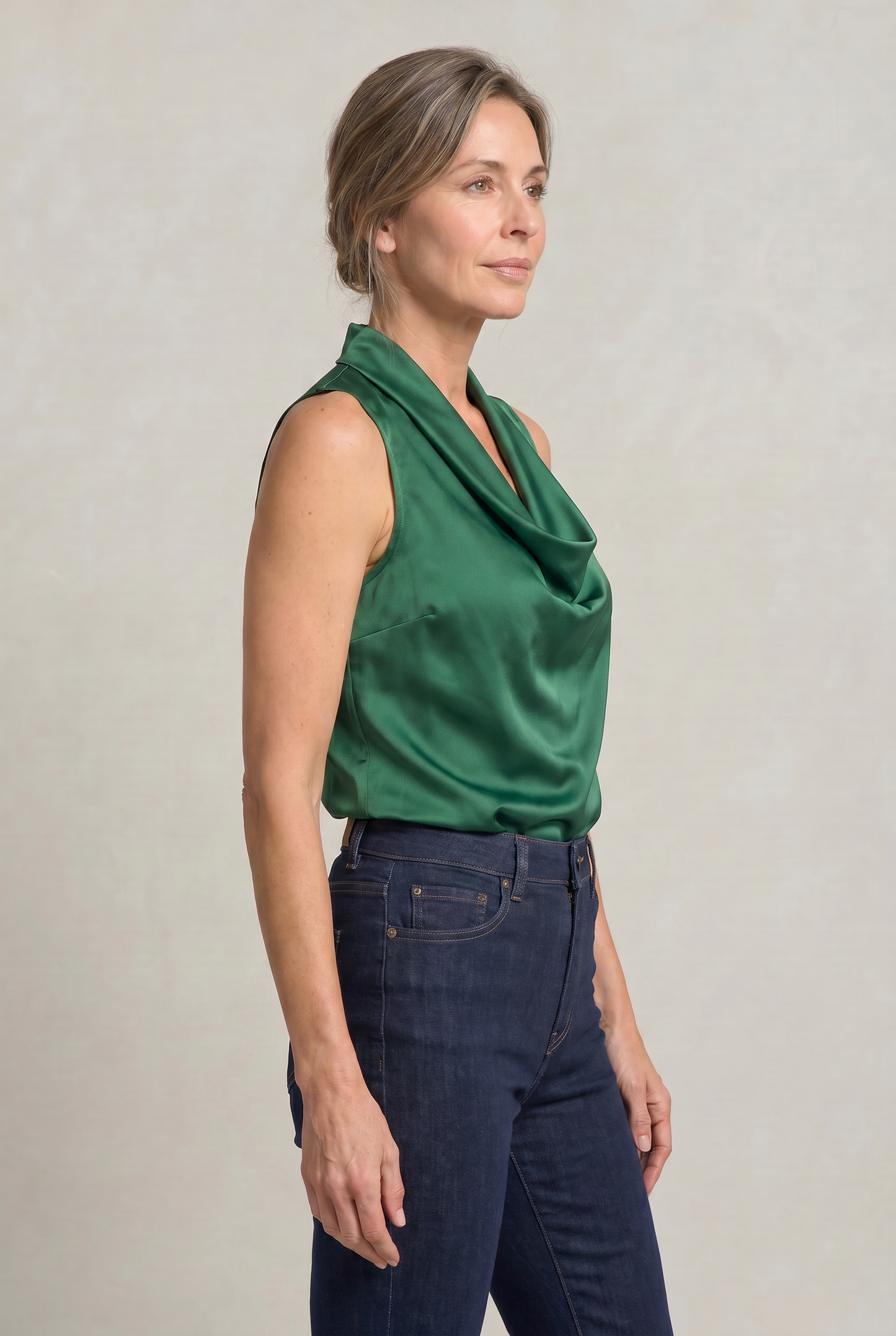 Noemie | Women's Cowl Neck Cami Top