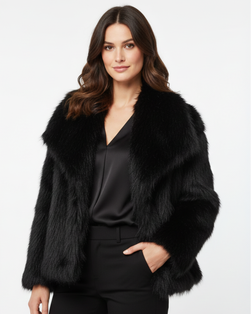 Marguerite | Oversized Faux Fur Winter Coat