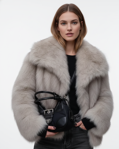 Marguerite | Oversized Faux Fur Winter Coat