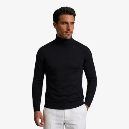 Gaspard | Slim Fit Turtleneck Knit Jumper