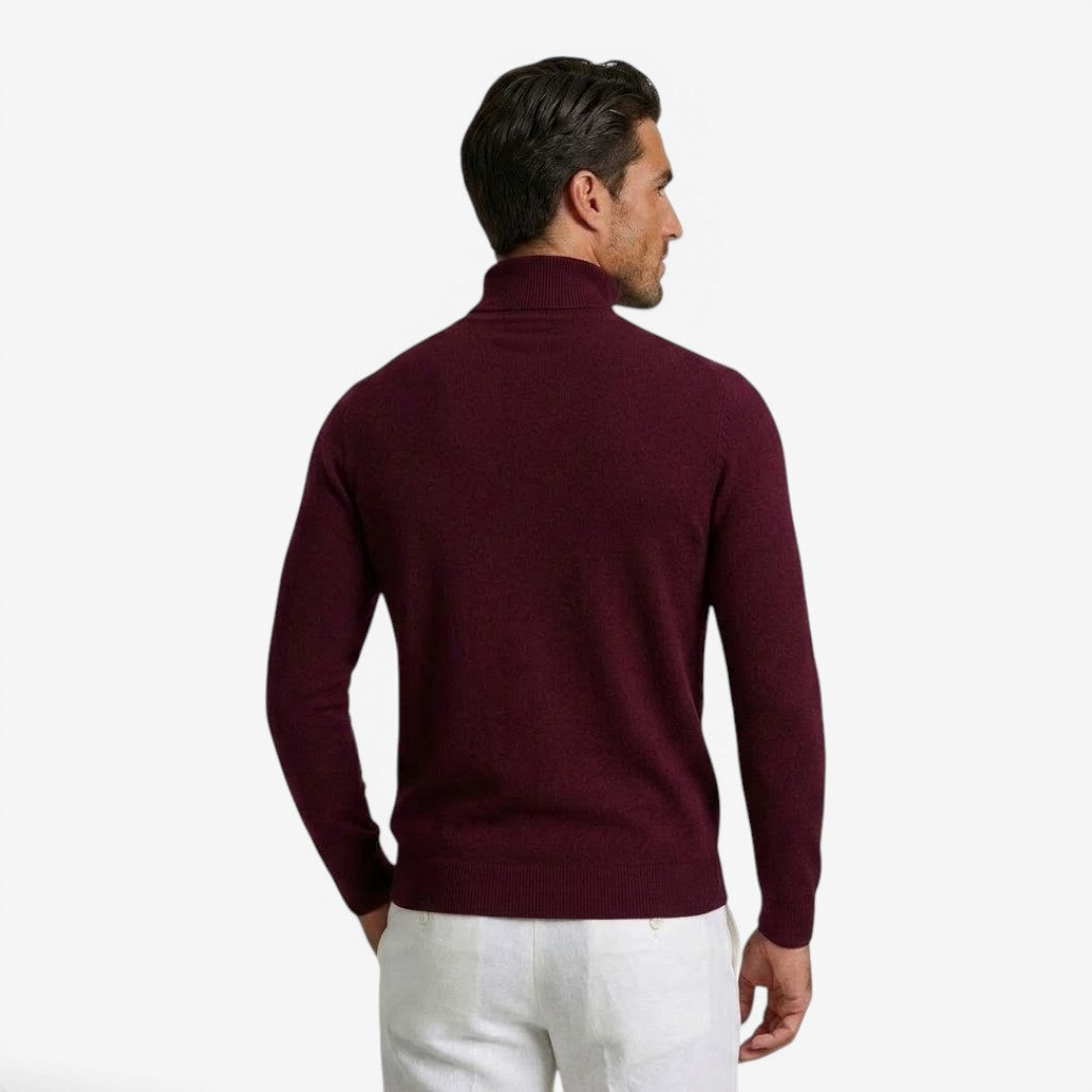 Gaspard | Slim Fit Turtleneck Knit Jumper