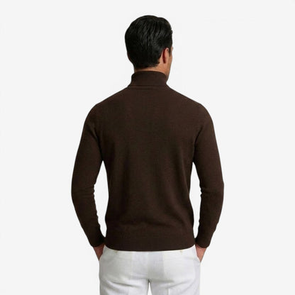 Gaspard | Slim Fit Turtleneck Knit Jumper