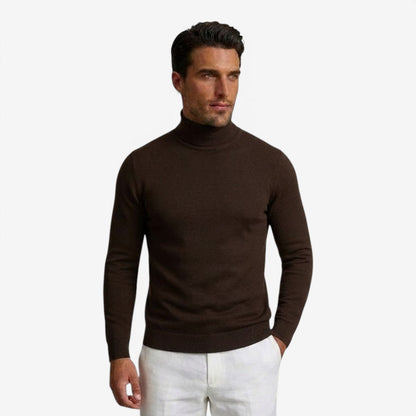 Gaspard | Slim Fit Turtleneck Knit Jumper