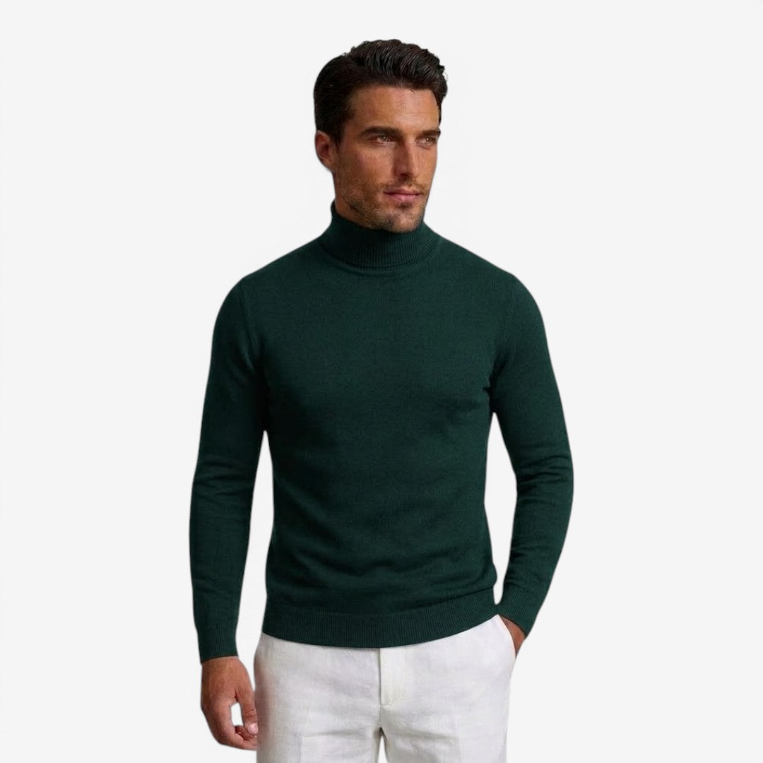 Gaspard | Slim Fit Turtleneck Knit Jumper