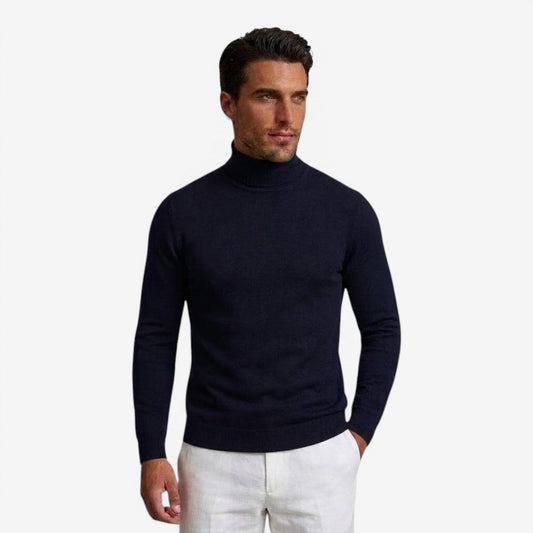 Gaspard | Slim Fit Turtleneck Knit Jumper