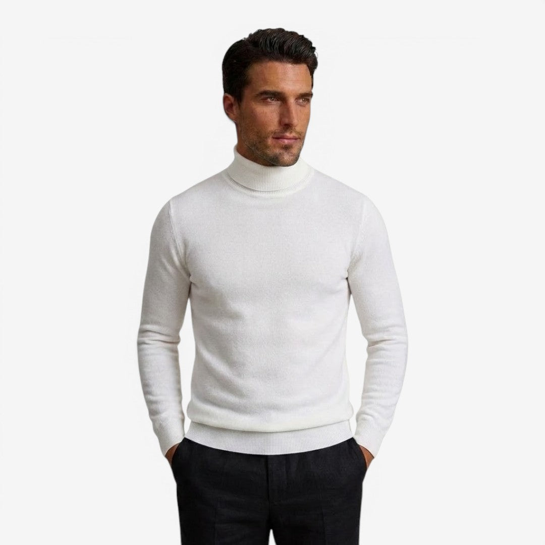 Gaspard | Slim Fit Turtleneck Knit Jumper
