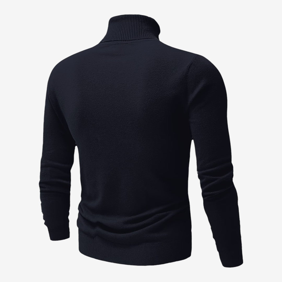 Gaspard | Slim Fit Turtleneck Knit Jumper