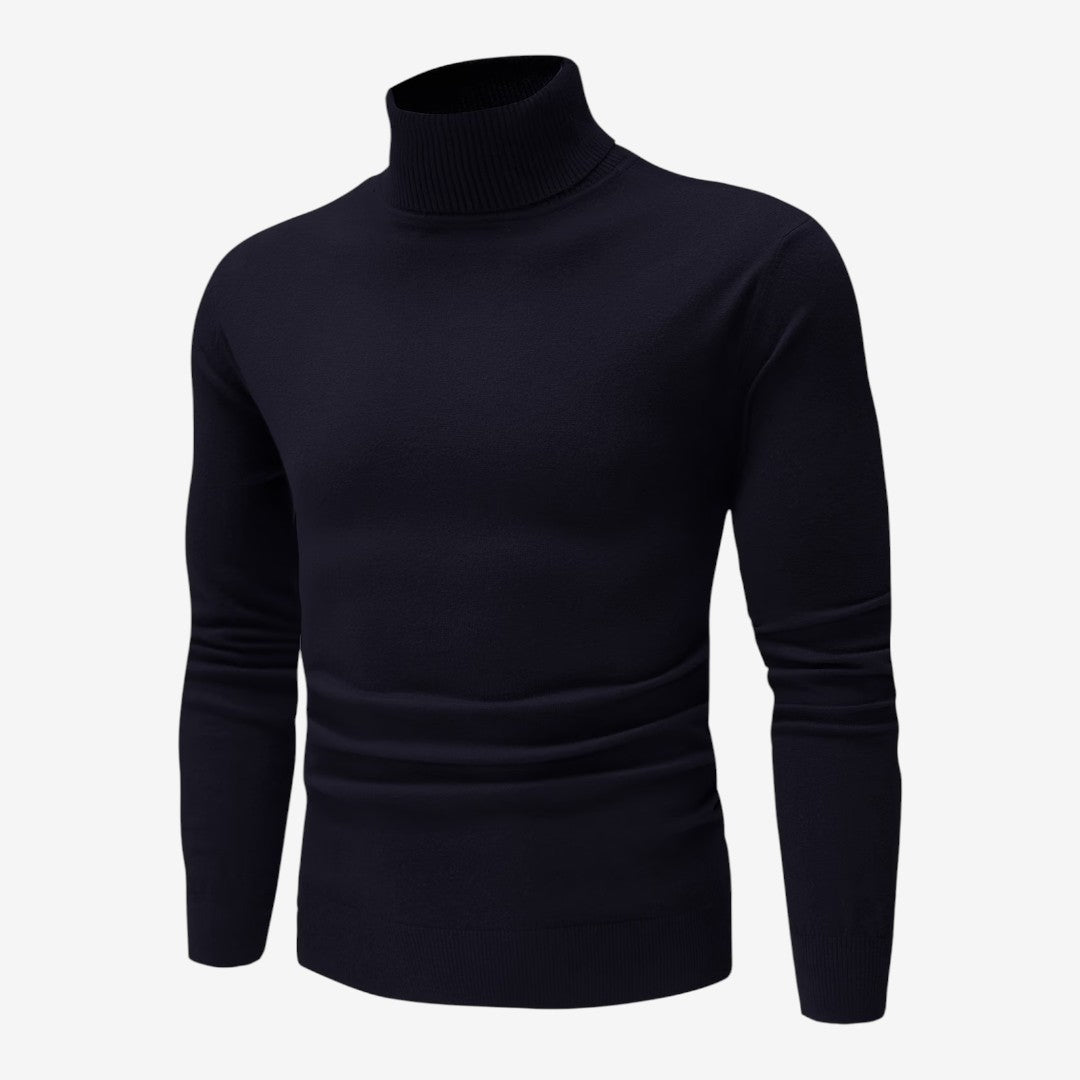 Gaspard | Slim Fit Turtleneck Knit Jumper