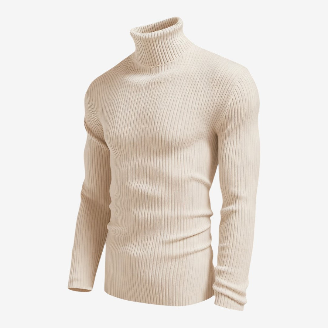 Edouard | Warm Turtleneck Knit Jumper