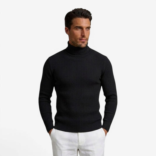 Edouard | Warm Turtleneck Knit Jumper
